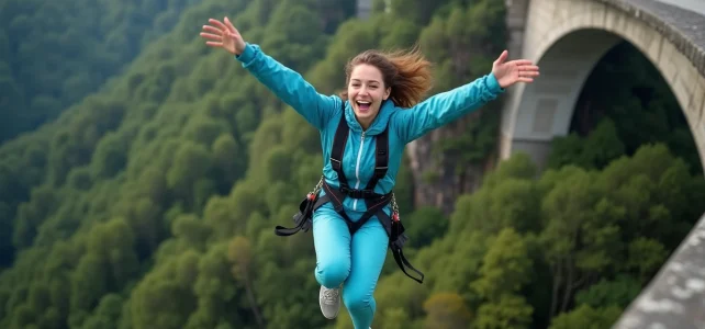 Vivez l&rsquo;expérience inoubliable du saut à l&rsquo;élastique au viaduc de Claudon